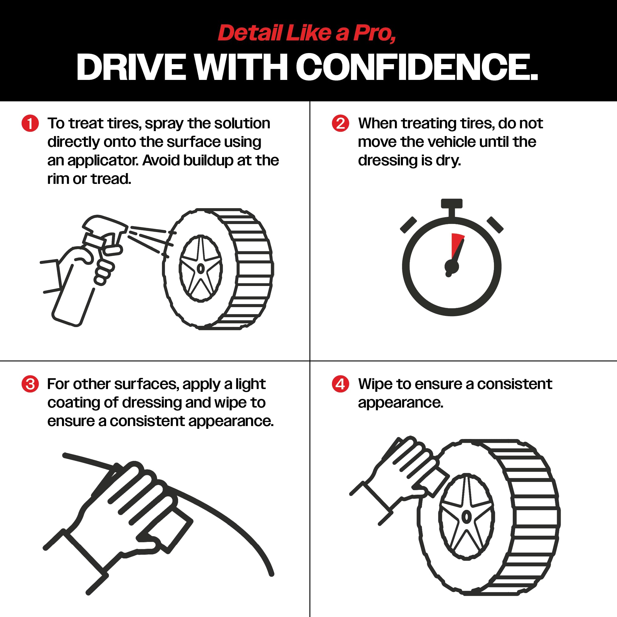 Malco Blue Blazes VOC Compliant All-In-One Car Conditioner – Protects & Preserves Leather, Rubber, Plastic, & Vinyl Surfaces/Produces a Durable, High-Gloss Shine/Pleasant Fragrance/16 Oz. (127216) - Image 7