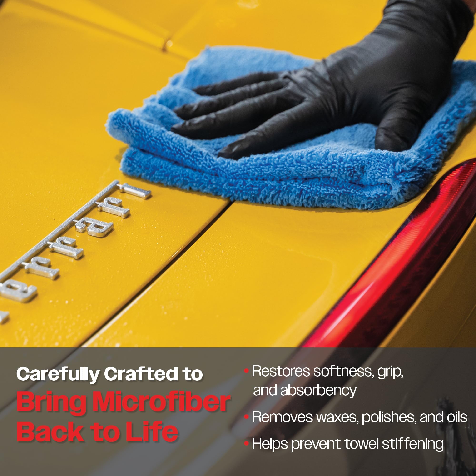 Malco Microfiber Refresh Concentrated Detergent - Microfiber Towel & Cloth Detergent/Specifically Designed to Clean, Restore, and Preserve Softness in Microfiber Towels / 1 Gallon (122801) - Image 4