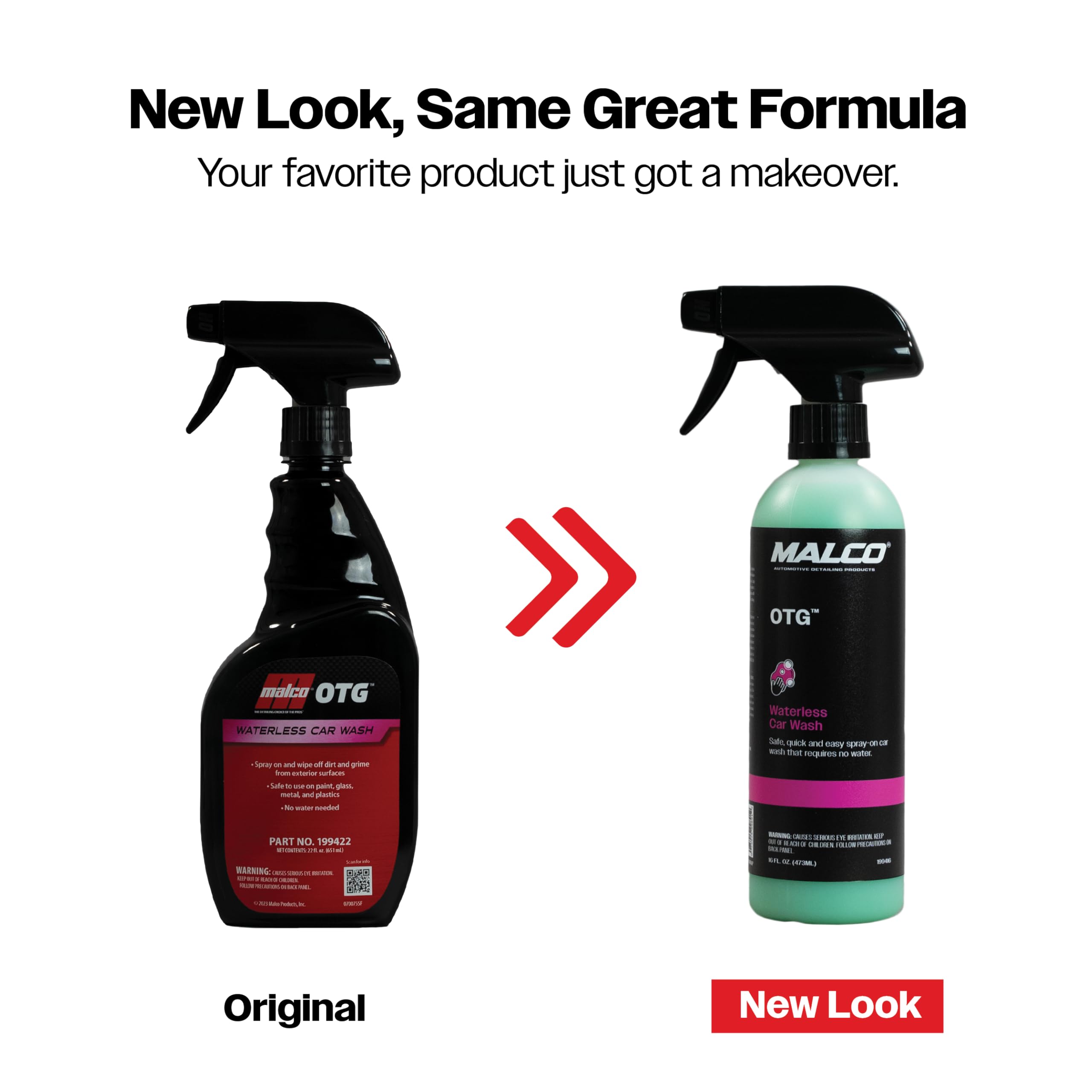 Malco OTG Waterless Car Wash (16 Oz.) - 100% Waterless Car Wash Spray/No Water or Bucket Needed/Safe and Effective Cleaning Solution for Cars/Great for On The Go or Regular Use (199416) - Image 3